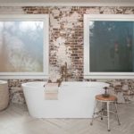 rustic bathroom renovation