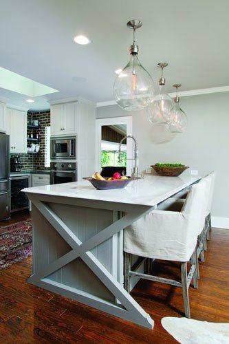 Renovated dinning table at John Rogers Renovations