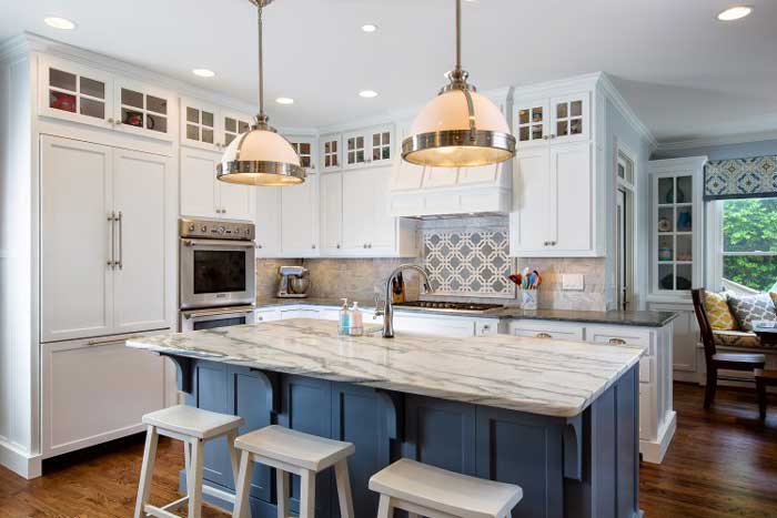 classic white kitchen remodel